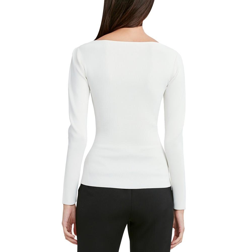 商品BCBG|Cutout Long Sleeve Sweater,价格¥1146,第4张图片详细描述