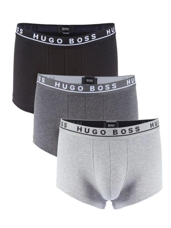 商品Hugo Boss|3-Pack Logo Trunks,价格¥229,第1张图片