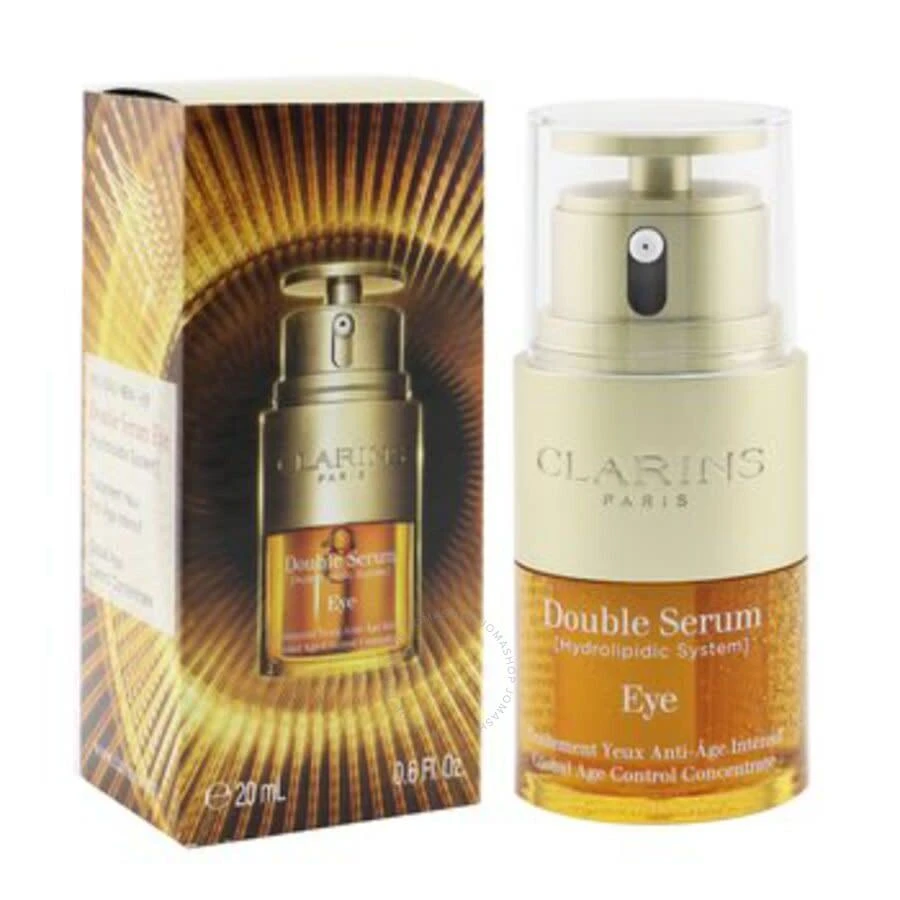 商品Clarins|Ladies Double Serum Eye Global Age Control Concentrate 0.6 oz Skin Care 3380810463170,价格¥407,第2张图片详细描述