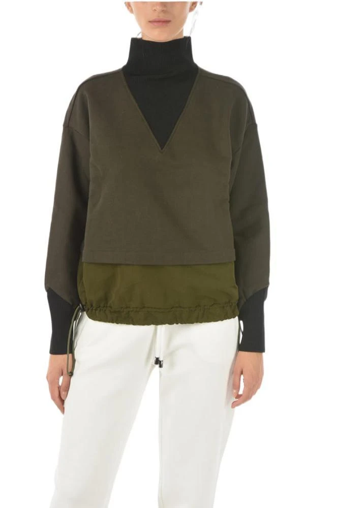 商品Giorgio Armani|Giorgio Armani Womens Green Other Materials Sweatshirt,价格¥3481,第1张图片