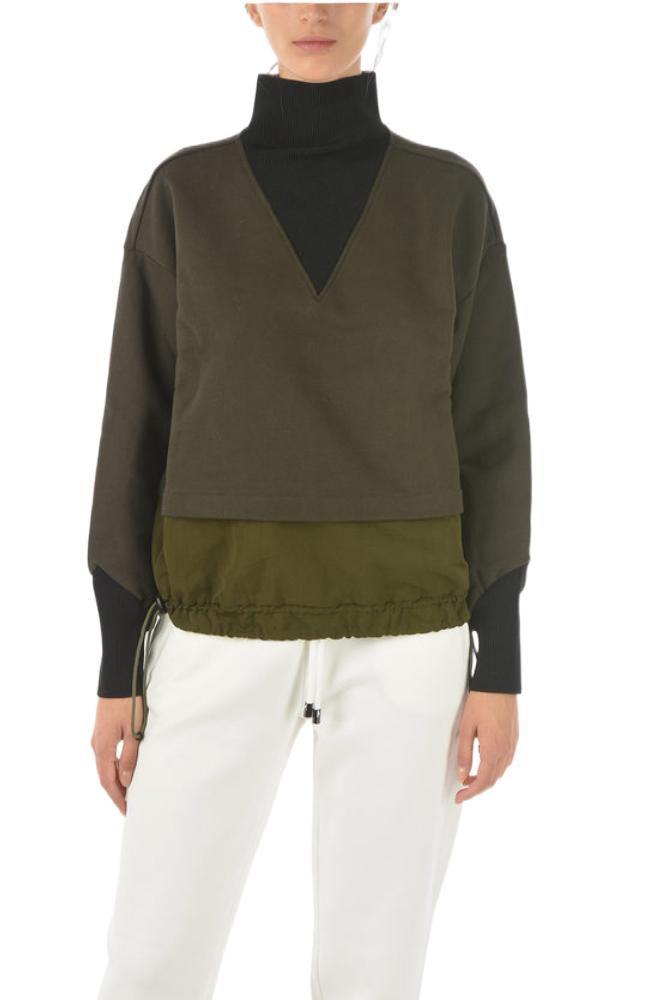商品Giorgio Armani|Giorgio Armani Womens Green Sweatshirt,价格¥4494,第1张图片