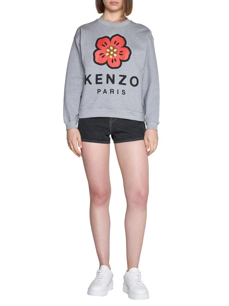 商品Kenzo|Kenzo Boke Flower Crewneck Sweatshirt,价格¥1235-¥1733,第4张图片详细描述