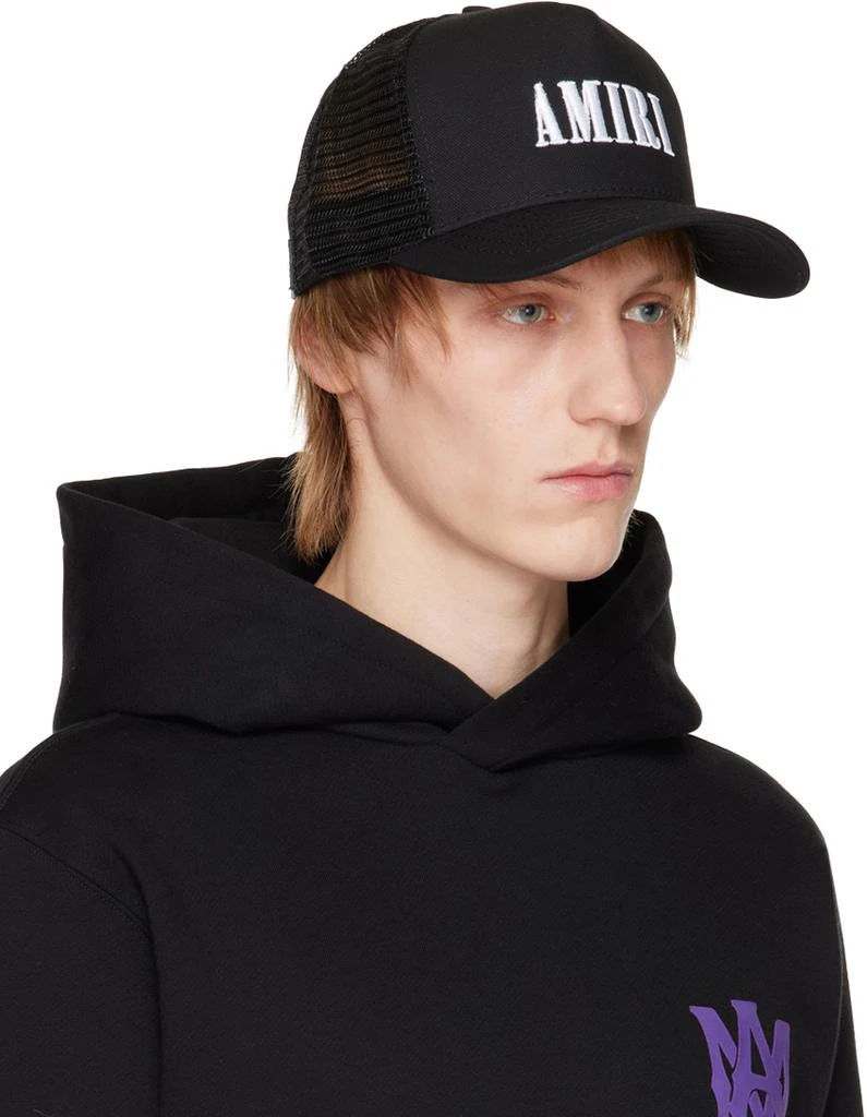 商品AMIRI|Black Core Logo Trucker Cap,价格¥2581,第2张图片详细描述