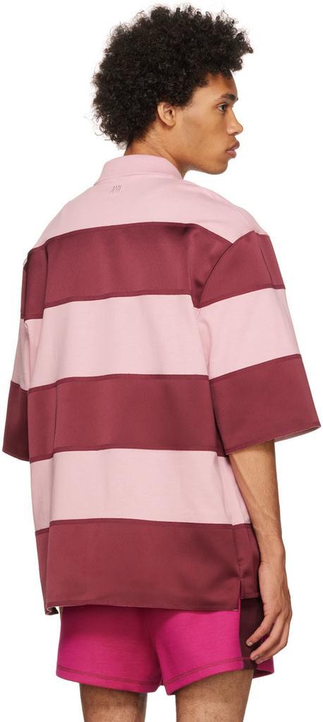 商品AMI|Pink Organic Cotton Polo,价格¥1639,第5张图片详细描述