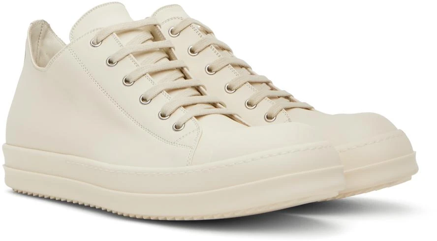 商品Rick Owens|White Low Sneakers,价格¥5386,第4张图片详细描述