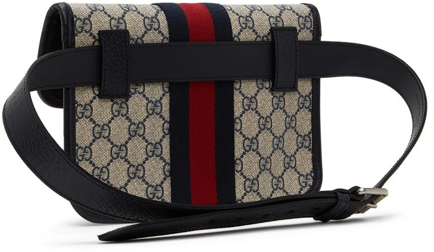 商品Gucci|米色 Ophidia 腰包,价格¥9987,第3张图片详细描述
