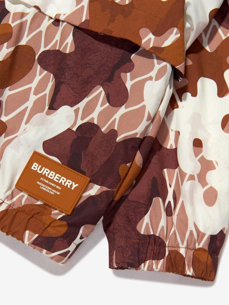 商品Burberry|Boys Camouflage Hooded Wilbur Jacket,价格¥1732,第3张图片详细描述