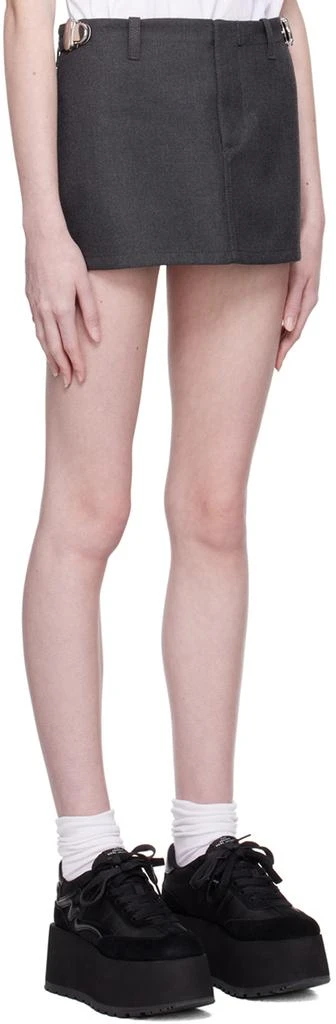 商品Marc Jacobs|Gray 'The Pushlock' Miniskirt,价格¥1235,第2张图片详细描述