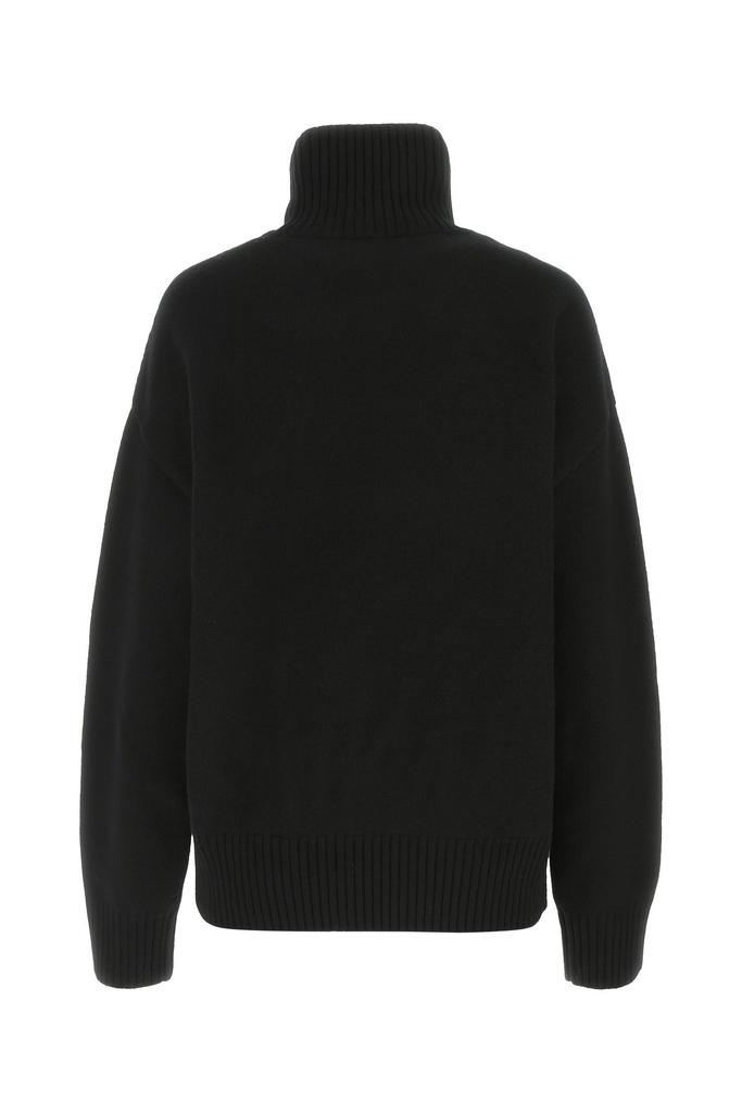 Black wool sweater商品第1张图片规格展示
