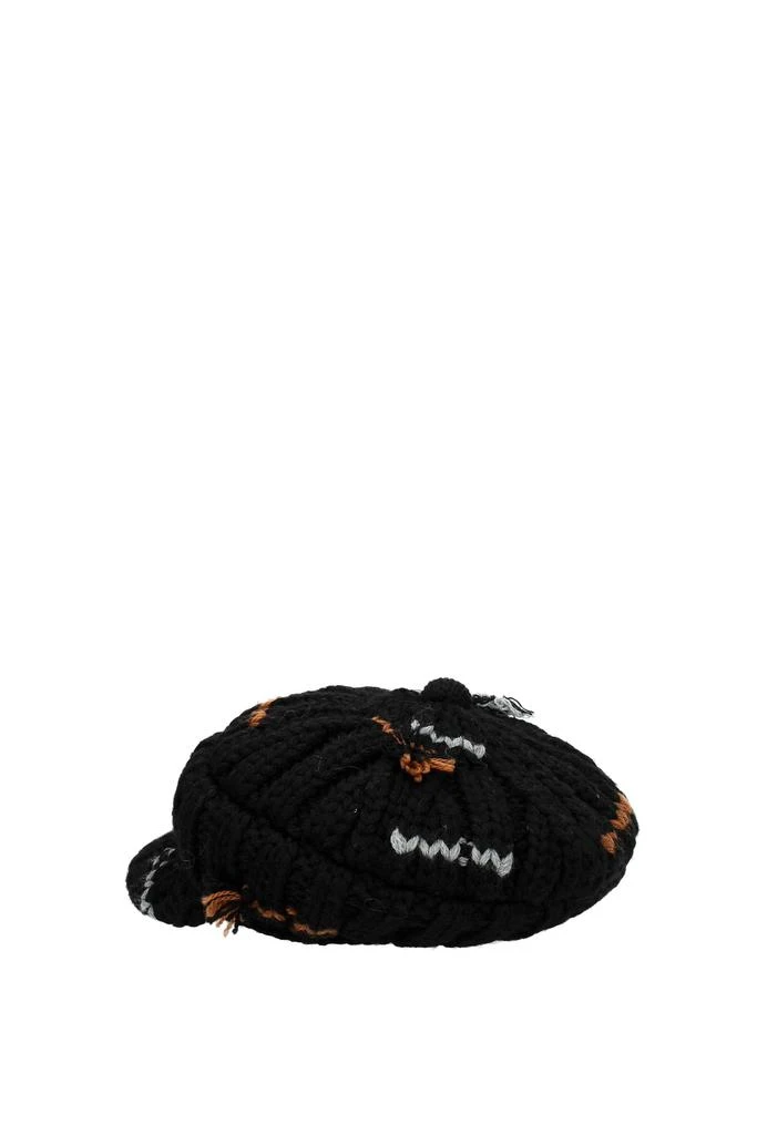 商品Prada|Hats Wool Black,价格¥3429,第2张图片详细描述