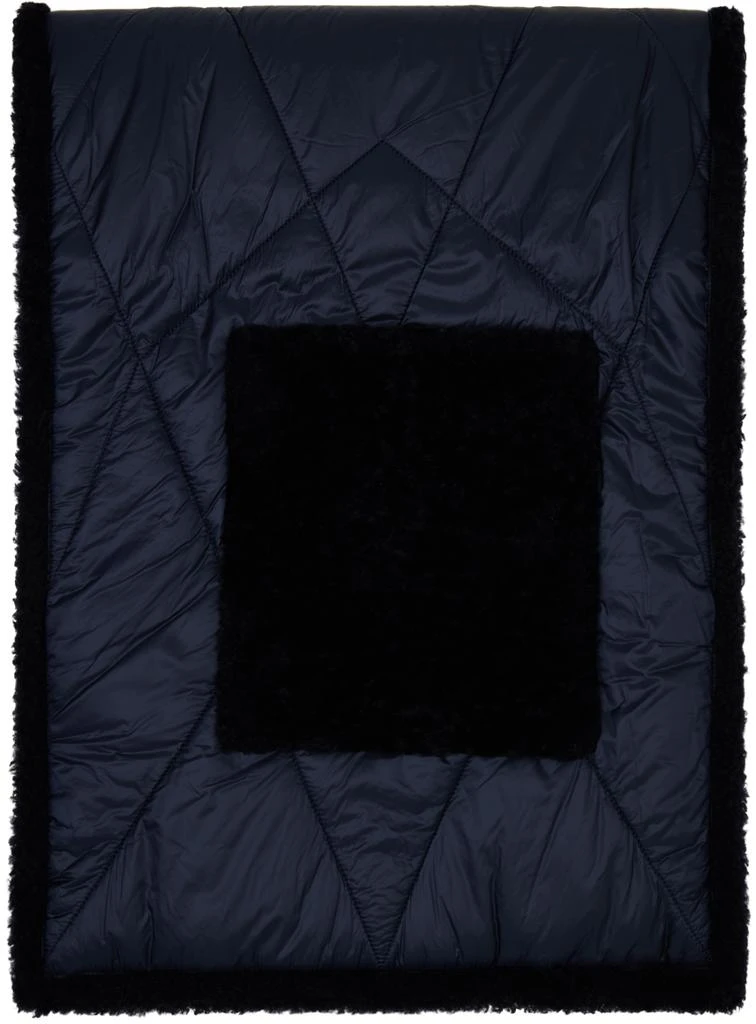商品Giorgio Armani|Navy Neve Scarf,价格¥10301,第1张图片