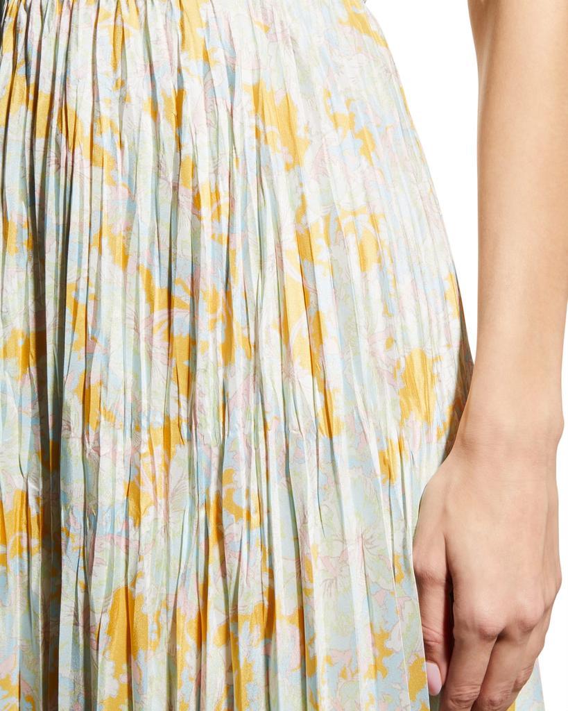 商品Vince|Lotus Pleated Midi Slip Dress,价格¥1662,第7张图片详细描述