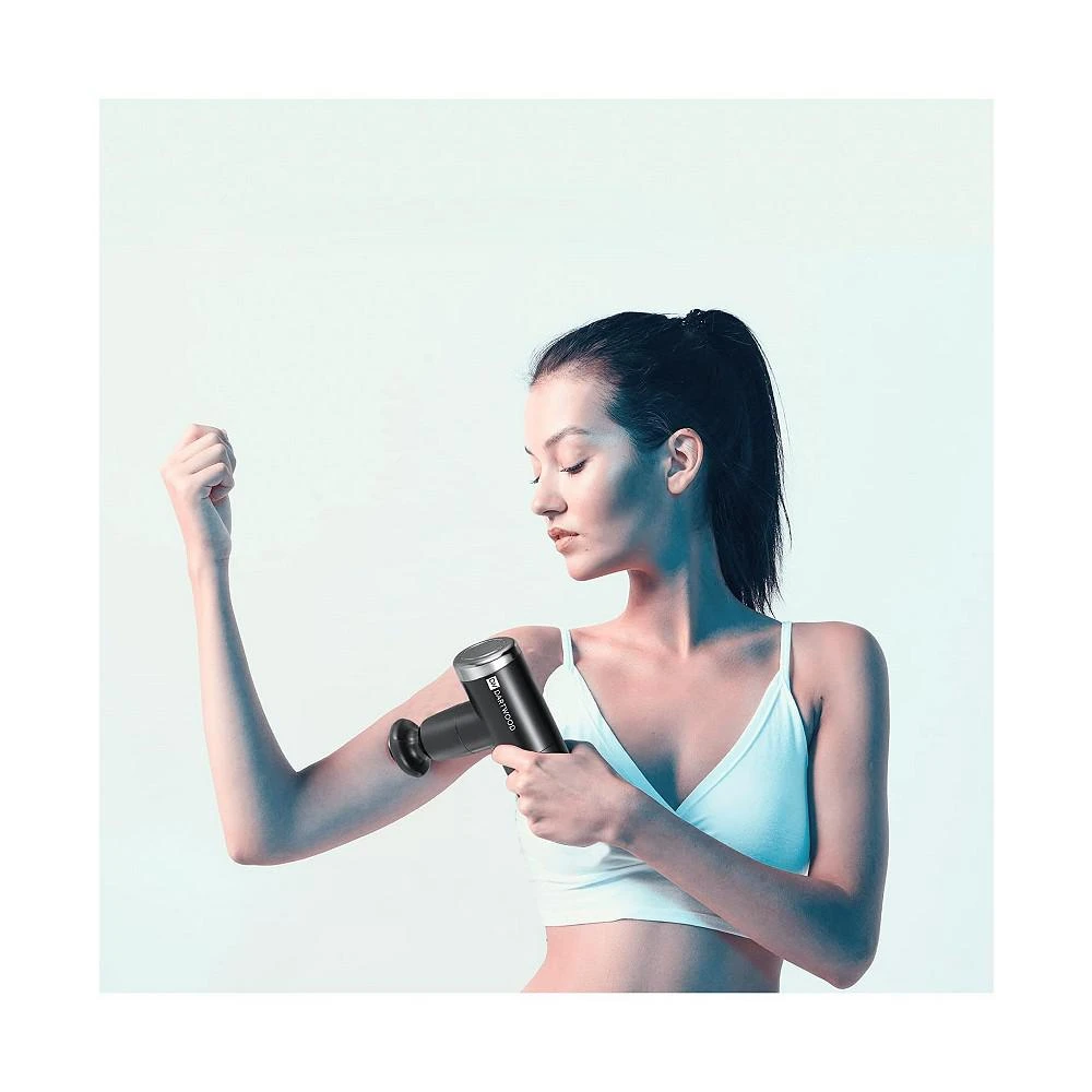 商品Dartwood|Deep Tissue Mini Massage Gun - Quiet and Portable Handheld Massager for Treating Muscle Soreness, Back Pain and Body Ache,价格¥395,第3张图片详细描述