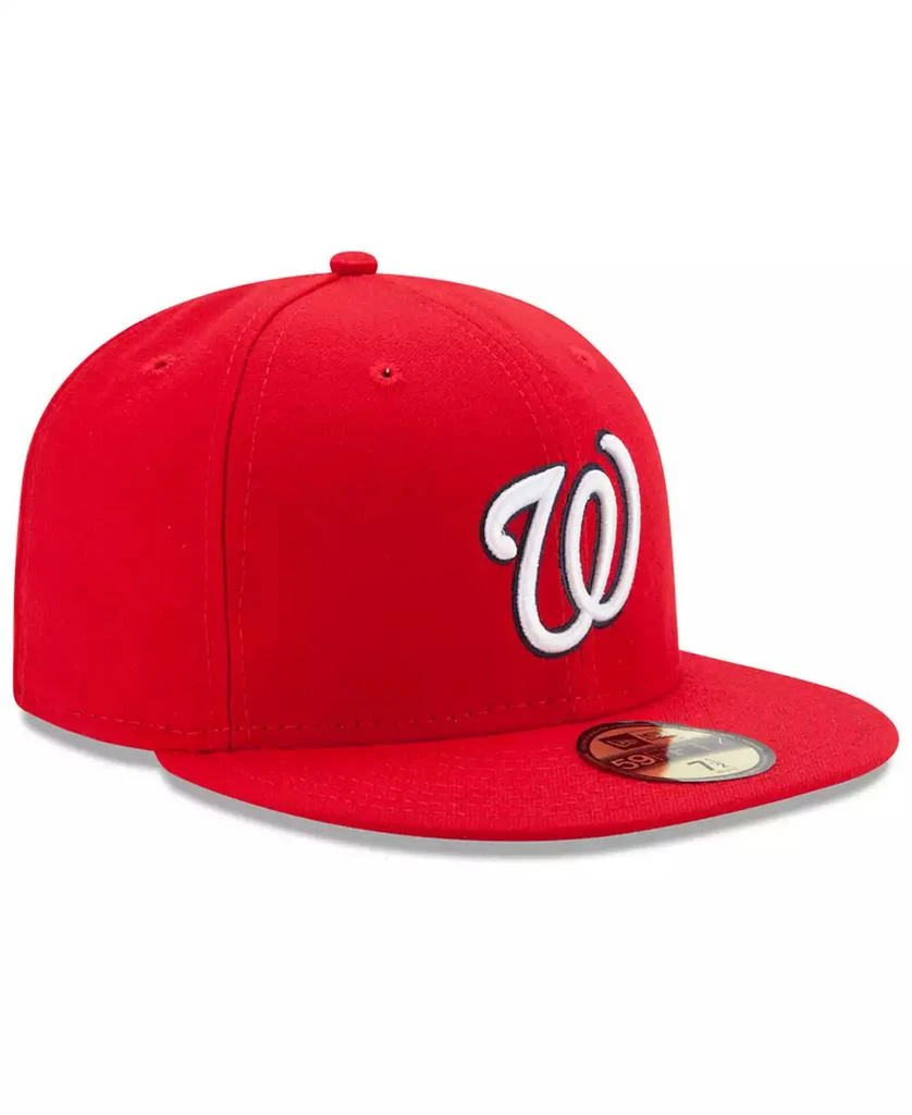 商品New Era|Big Boys and Girls Washington Nationals Authentic Collection 59FIFTY Cap,价格¥289,第3张图片详细描述