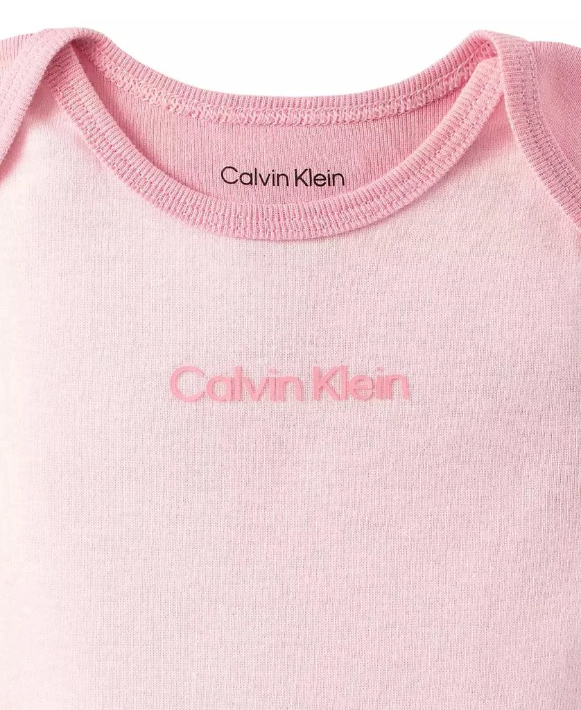 商品Calvin Klein|Baby Boys or Girls Organic Cotton Footed Coverall,价格¥97,第3张图片详细描述