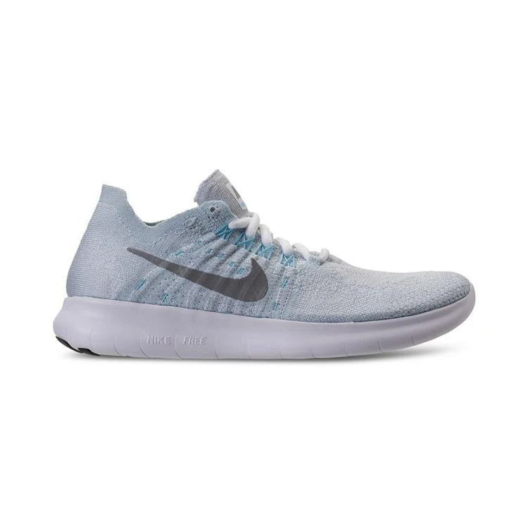 商品NIKE|Women's Free Run Flyknit 2017 Running Sneakers from Finish Line,价格¥593,第2张图片详细描述