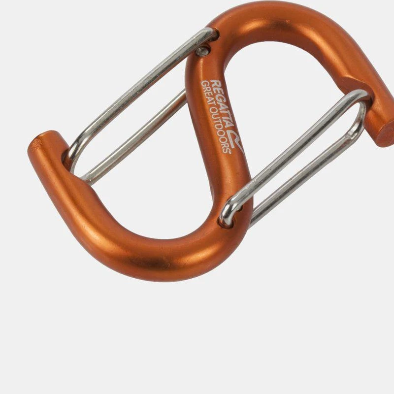 商品Regatta|Regatta Great Outdoors S Shaped Karabiner (Amber Glow) (One Size),价格¥58,第1张图片