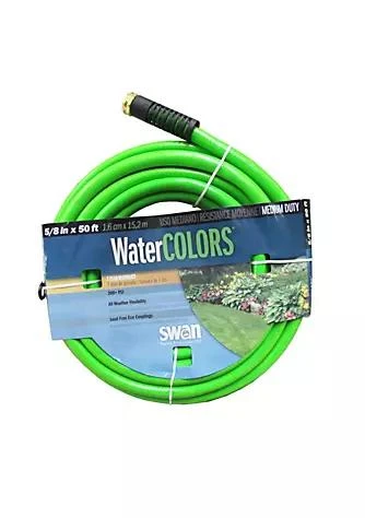 商品Swan|Swan Water Colors 5 8X50 Medium Garden Hose Green,价格¥266,第1张图片