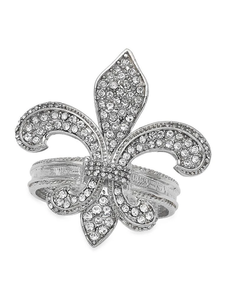 商品Olivia Riegel|Fleur De Lis 4-Piece Napkin Ring Set,价格¥1269,第1张图片