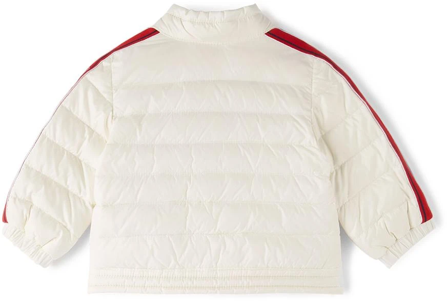 商品Moncler|Baby Off-White Down Anderm Biker Jacket,价格¥3441,第2张图片详细描述