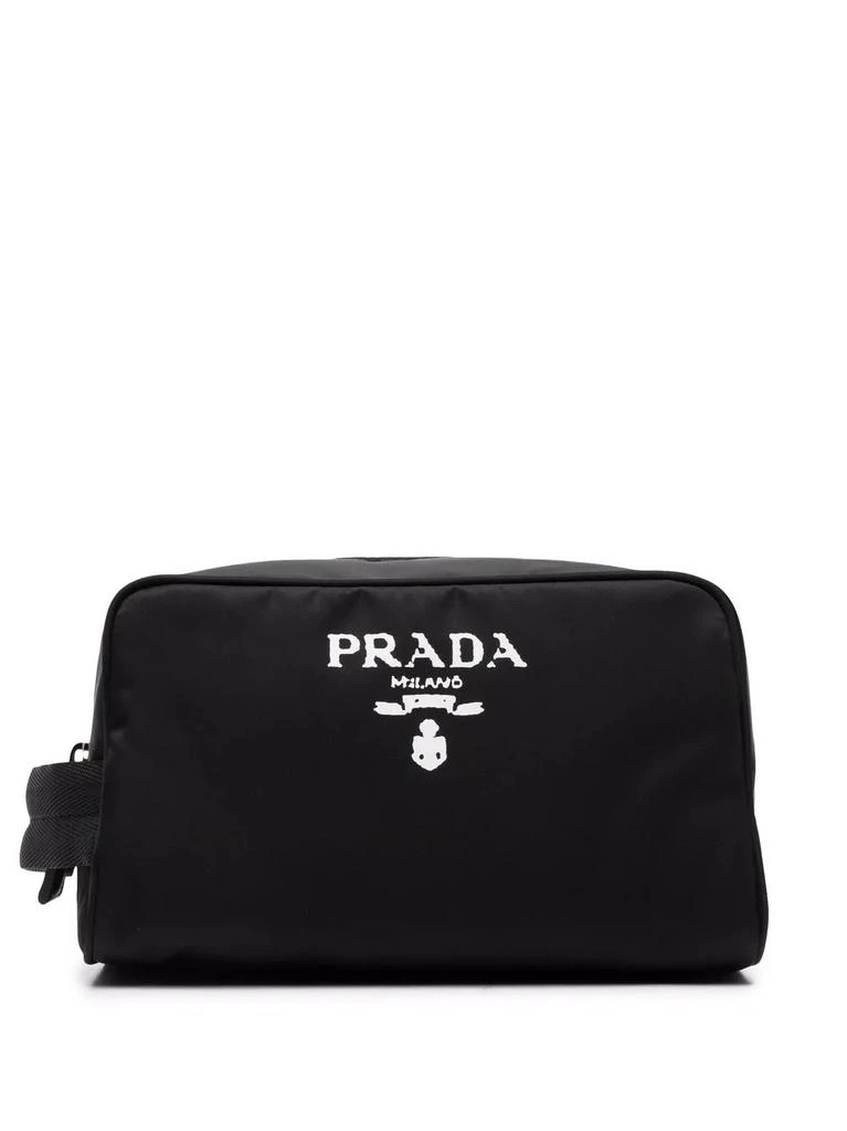商品Prada|PRADA Re-Nylon logo wash bag,价格¥4577,第1张图片