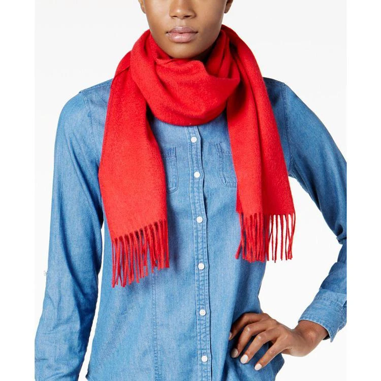 商品Charter Club|Charter Club Solid Woven Cashmere Scarf, Only at Macy's围巾,价格¥292,第1张图片