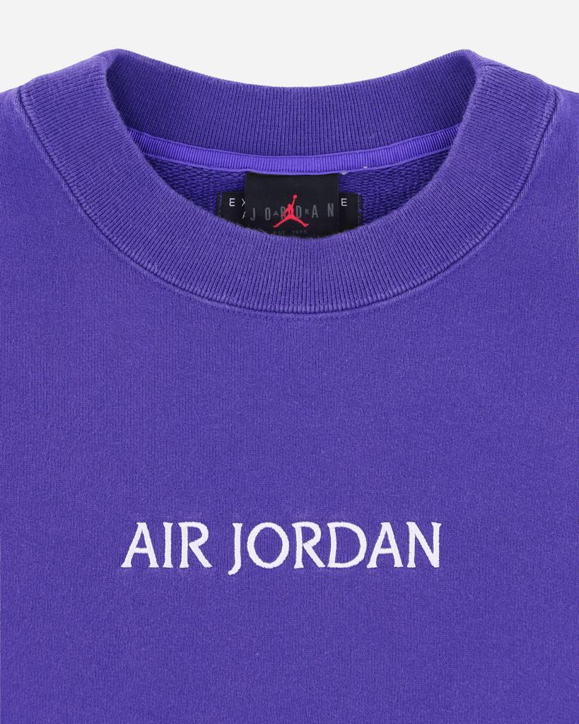 商品Jordan|WMNS Wordmark Fleece Crewneck Sweatshirt Purple,价格¥432,第5张图片详细描述