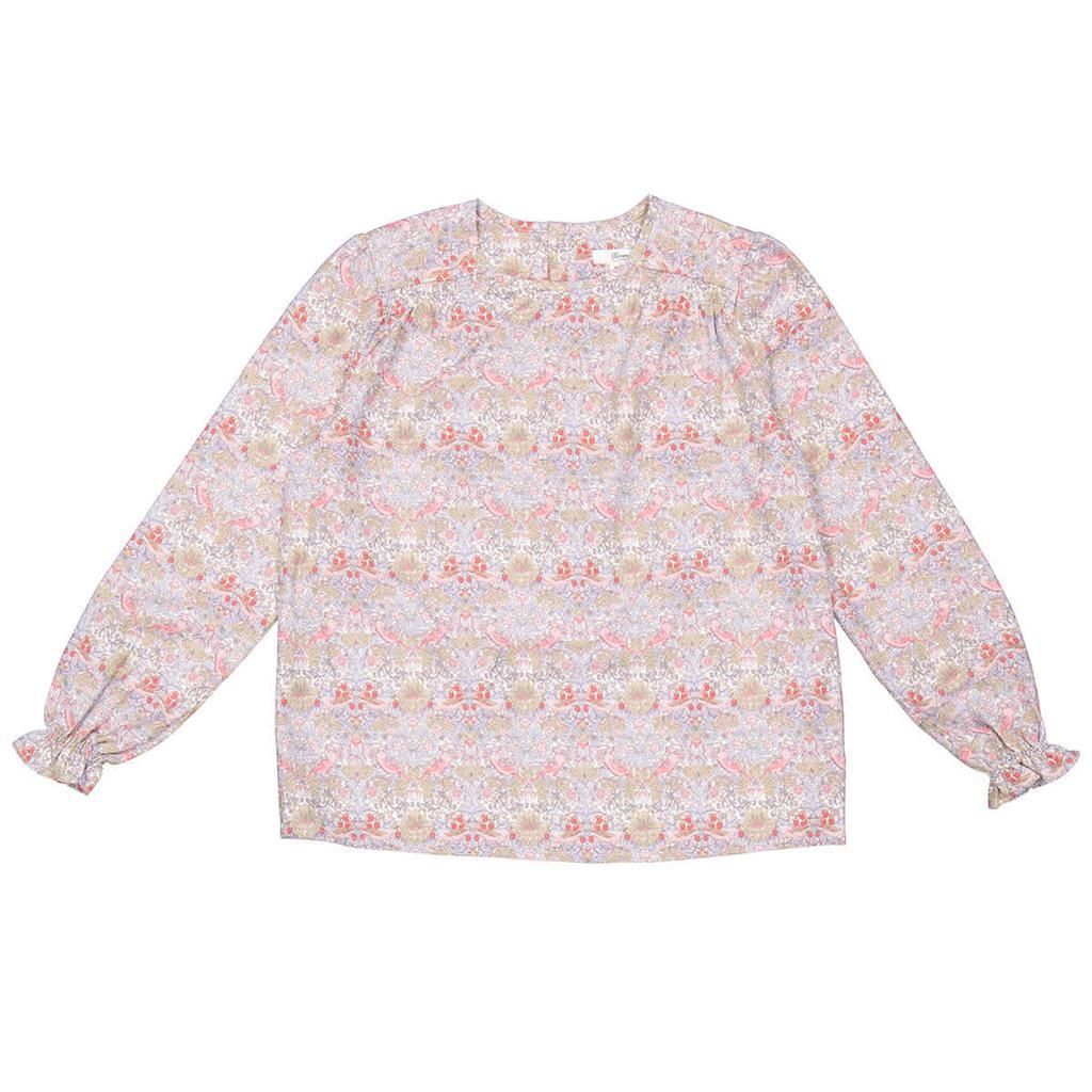 商品Bonpoint|Bonpoint Kids Liberty Floral Print Cotton Blouse, Size 6Y,价格¥469,第1张图片