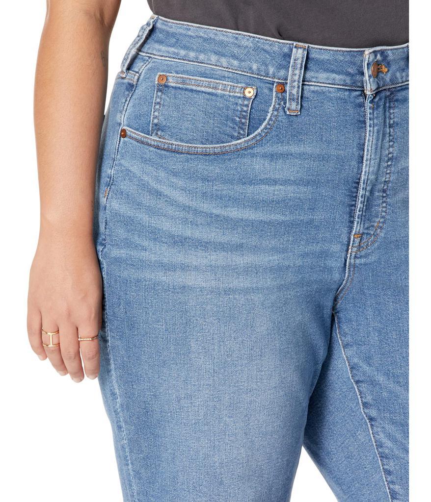 商品Madewell|The Plus Curvy Perfect Vintage Jean in Finney Wash,价格¥534,第5张图片详细描述