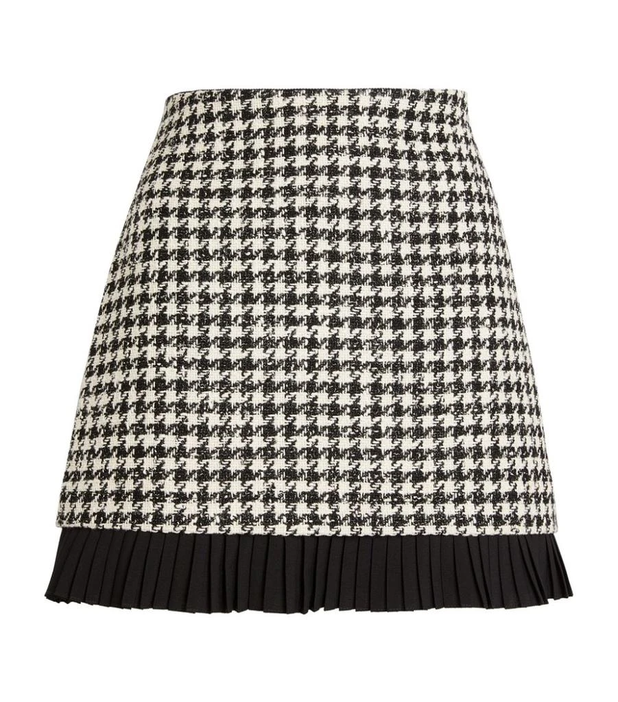 商品Sandro|Tweed Houndstooth Mini Skirt,价格¥1833,第1张图片