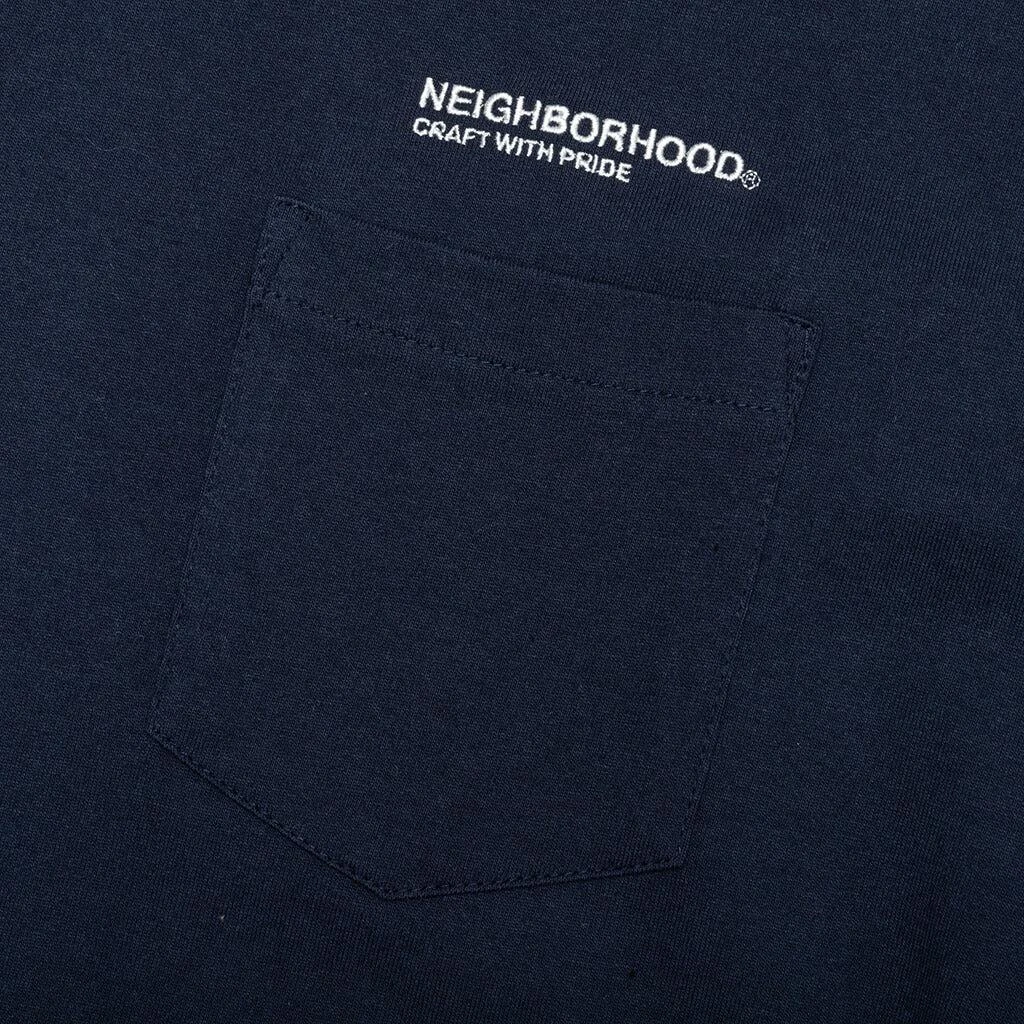 商品NEIGHBORHOOD|Pendleton .CN .CO L/S Tee - Navy,价格¥828,第3张图片详细描述