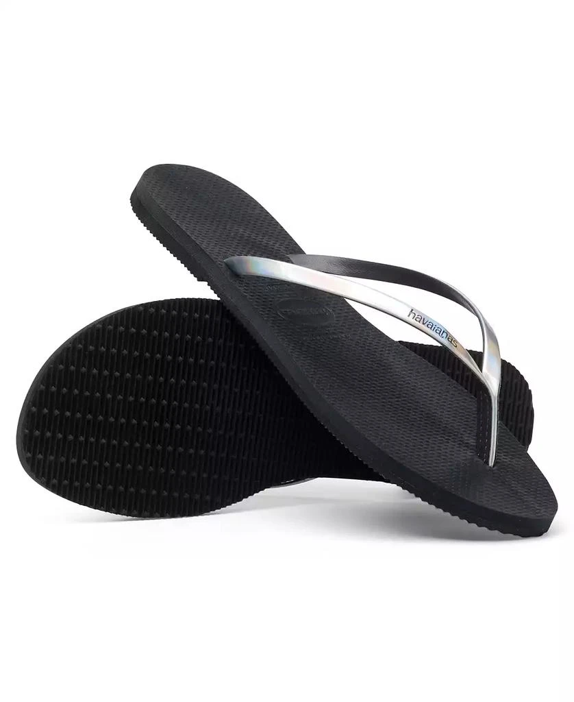 商品Havaianas|Women's You Metallic Flip Flop Sandals,价格¥309,第5张图片详细描述