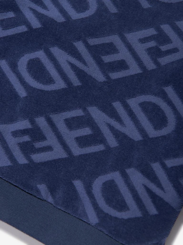 商品Fendi|Baby Boys Logo Sweatshirt in Blue,价格¥3094,第3张图片详细描述
