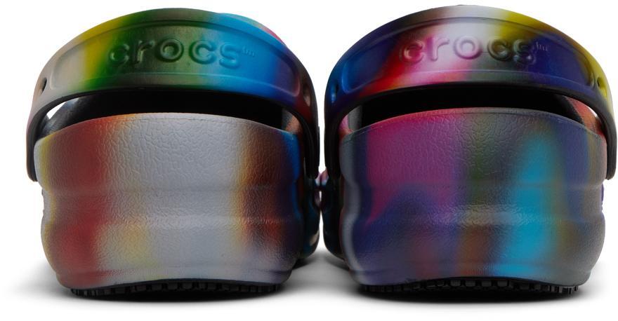 商品Crocs|Multicolor Bistro Graphic Clogs,价格¥420,第4张图片详细描述