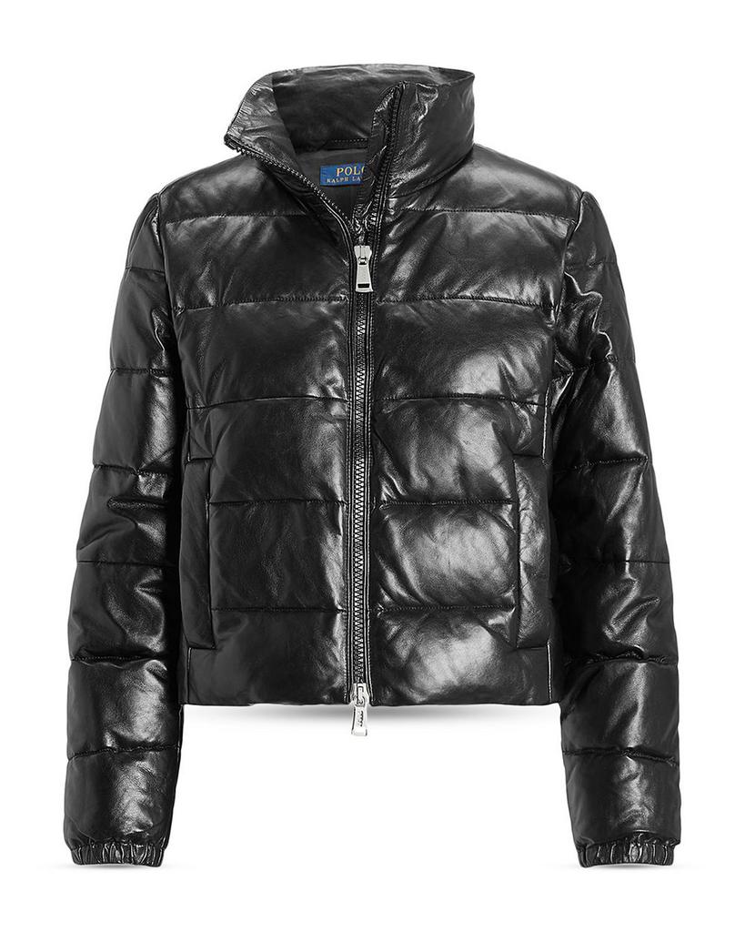 Leather Puffer Coat商品第6张图片规格展示