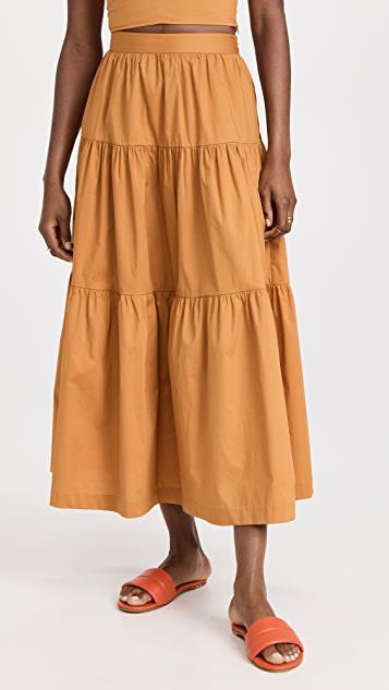 商品Staud|Sea 半身裙,价格¥810,第1张图片