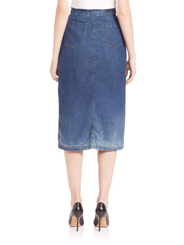 商品AG Jeans|Thea Calf Length Skirt,价格¥1567,第2张图片详细描述