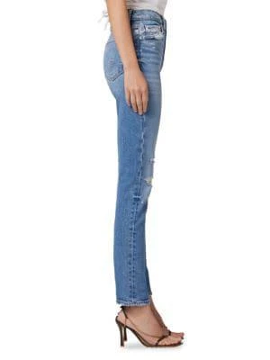 商品Hudson|Holly High Rise Straight Leg Denim Jeans,价格¥712,第3张图片详细描述
