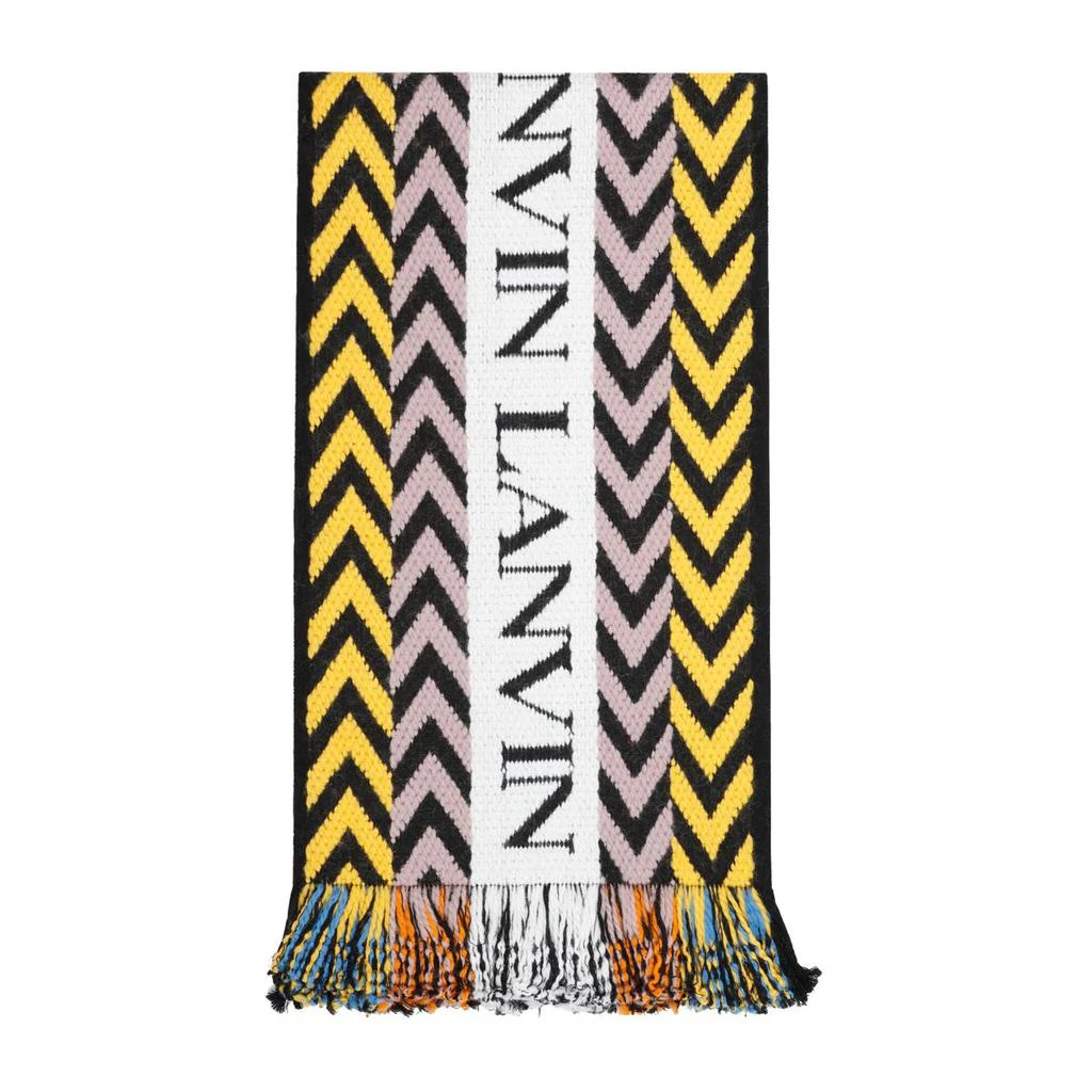 商品Lanvin|LANVIN  WOOL AND SILK SCARF,价格¥1939,第1张图片