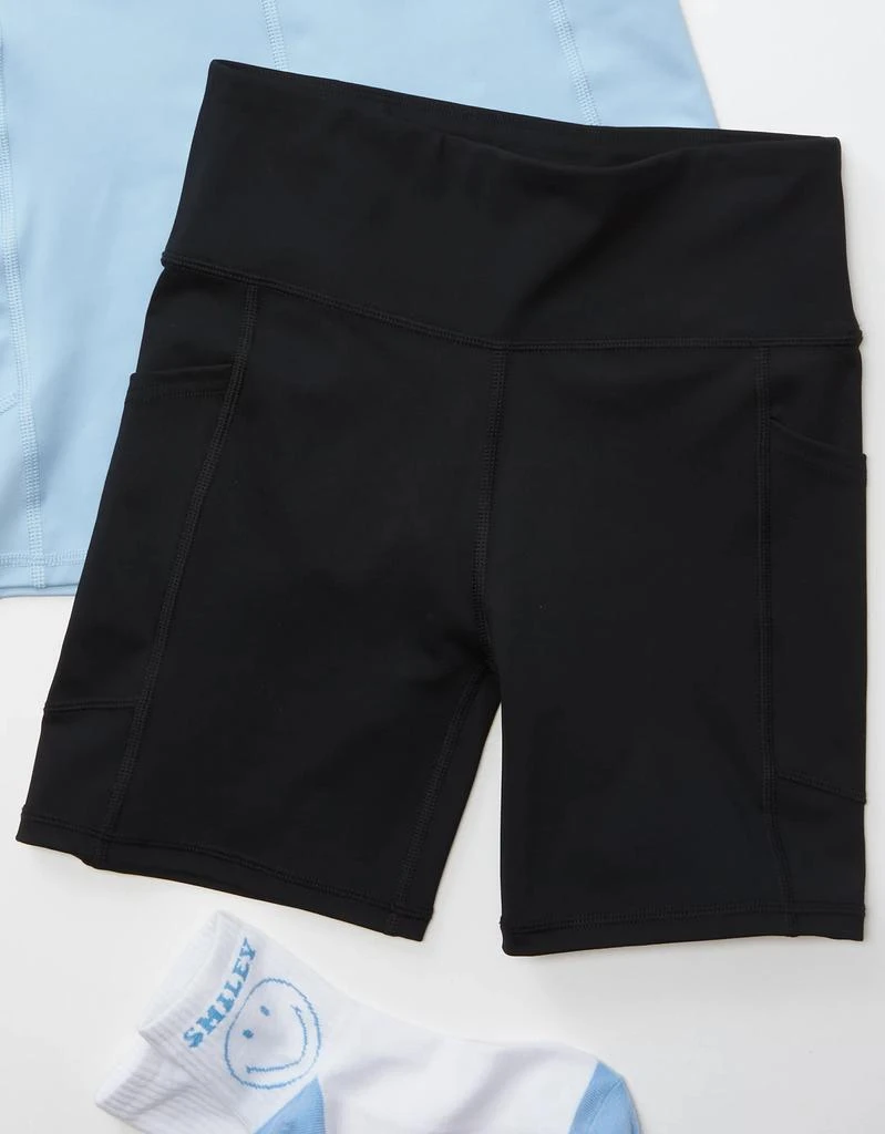 AE Everything Pocket Fleece Super High-Waisted 6" Bike Short 商品