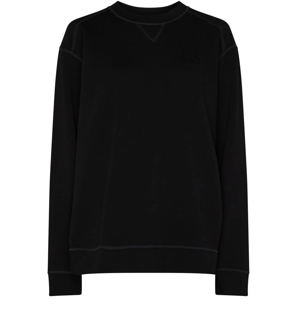 商品Ganni|Isoli drop shoulder sweatshirt,价格¥801,第1张图片