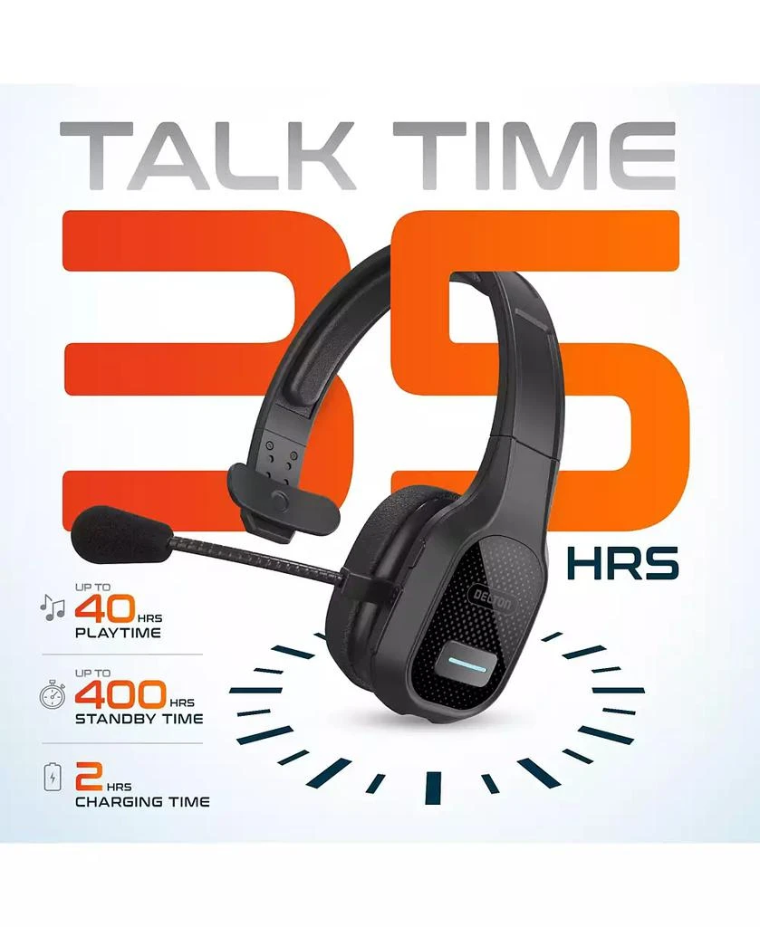 商品Delton|20X Professional Computer Headset w/ Auto Pairing USB Dongle and Holding Hook,价格¥447,第2张图片详细描述