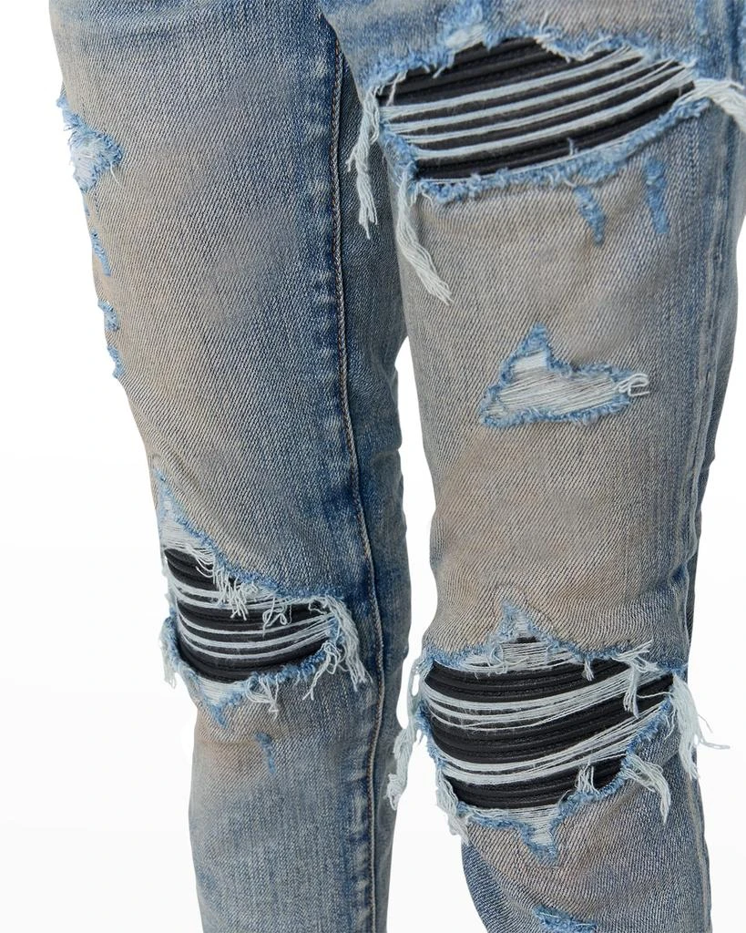 商品AMIRI|Kid's MX1 Distressed Denim Jeans, Size 4-12,价格¥2852,第4张图片详细描述