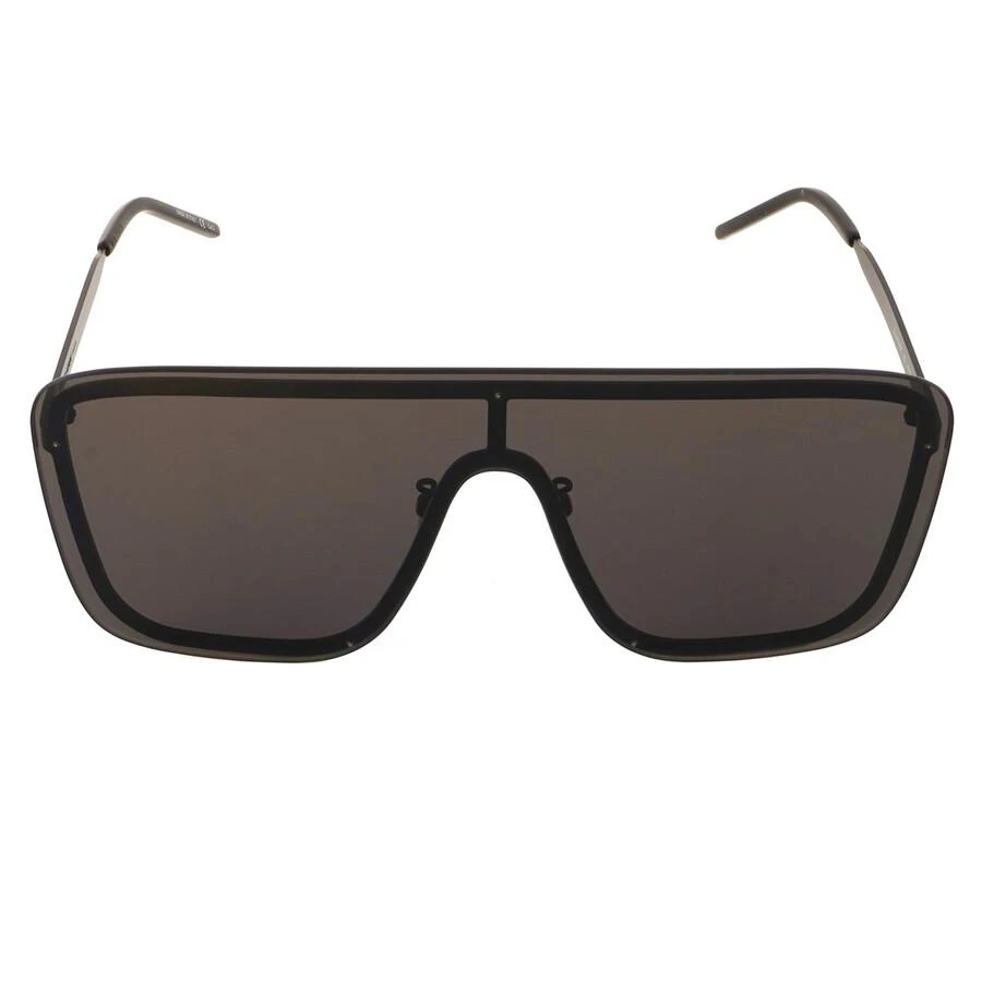 商品Yves Saint Laurent|Black Mask Unisex Sunglasses SL 364 MASK 002 99,价格¥2123,第1张图片