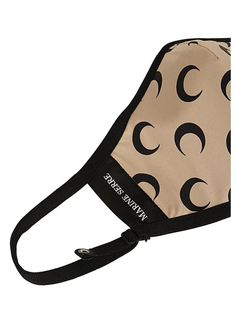 商品MARINE SERRE|Marine Serre Crescent Moon Print Face Mask,价格¥337,第3张图片详细描述