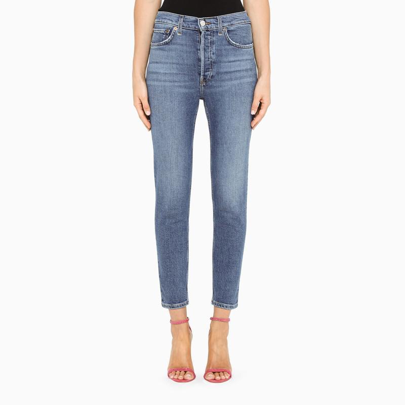 商品Re/Done|Blue slim jeans,价格¥695,第1张图片