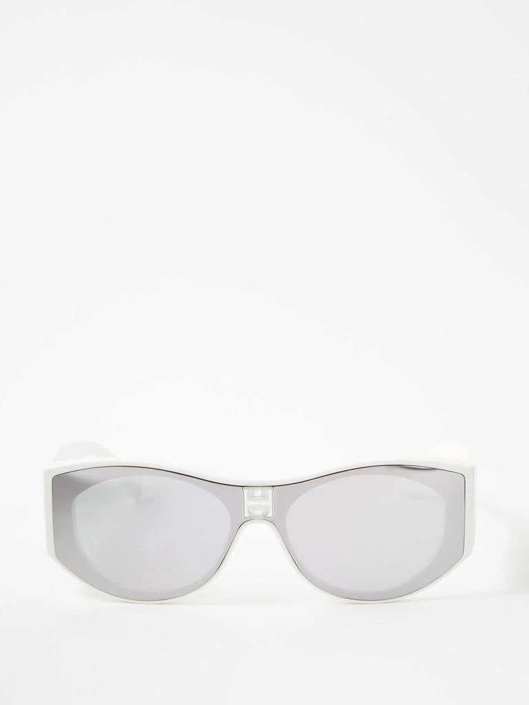 商品Givenchy|4G rounded acetate sunglasses,价格¥4376,第1张图片