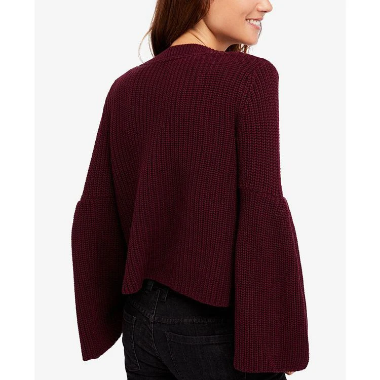 Damsel Cotton Flare-Sleeve Sweater 商品