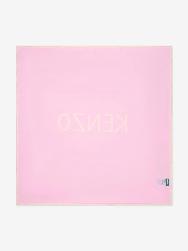 商品Kenzo|KENZO Baby Girls Logo Blanket in Pink,价格¥695,第2张图片详细描述