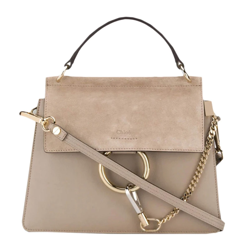 商品[国内直发] Chloé|Chloe' 蔻依 女士灰色单肩包 C20SS203-H2O-23W,价格¥9773,第1张图片